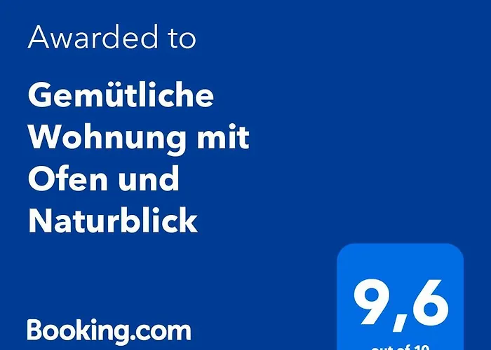 Gemuetliche Mit Ofen Und Naturblick