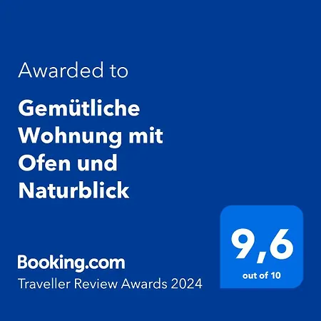 Gemuetliche Mit Ofen Und Naturblick
